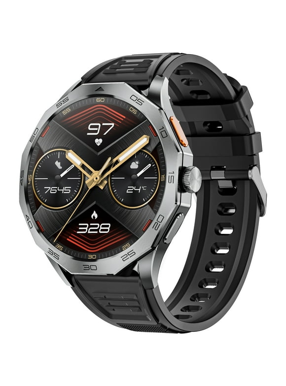 Military Smartwatch for Men, 55MM with Bluetooth Answer Make Calls/120+ Sport Mode/30-Day Standby, Rugged Smartwatch fits for Android and iPhone Devices