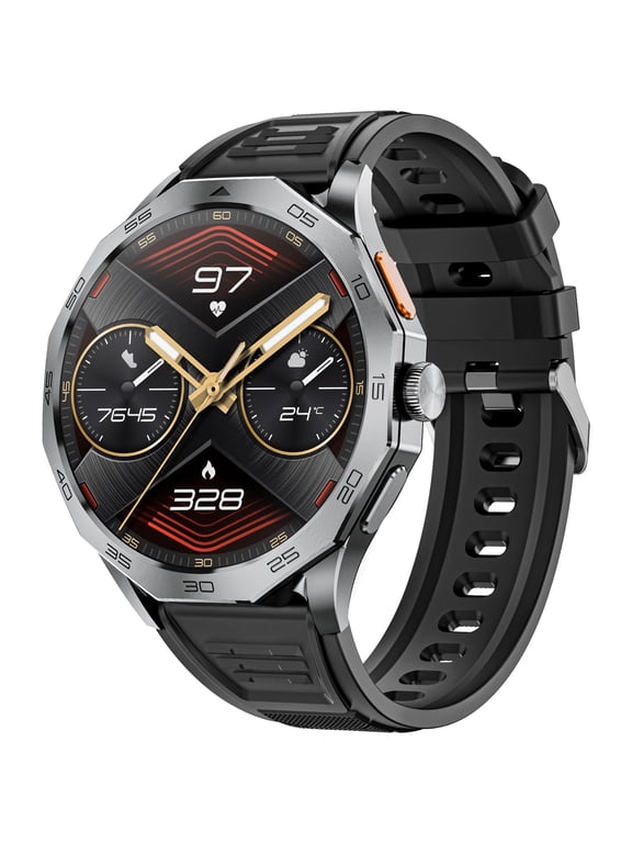 Military Smartwatch for Men, 55MM with Bluetooth Answer Make Calls/120+ Sport Mode/30-Day Standby, Rugged Smartwatch fits for Android and iPhone Devices