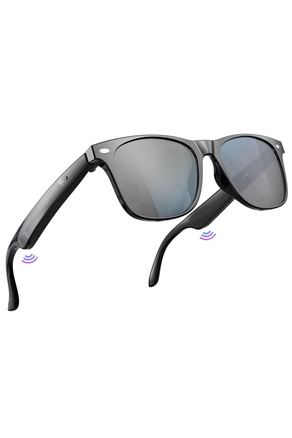 AI Bluetooth Smart Glasseswith sunglass lenses/Hands-Free Calls10-Hour Playtime& Music