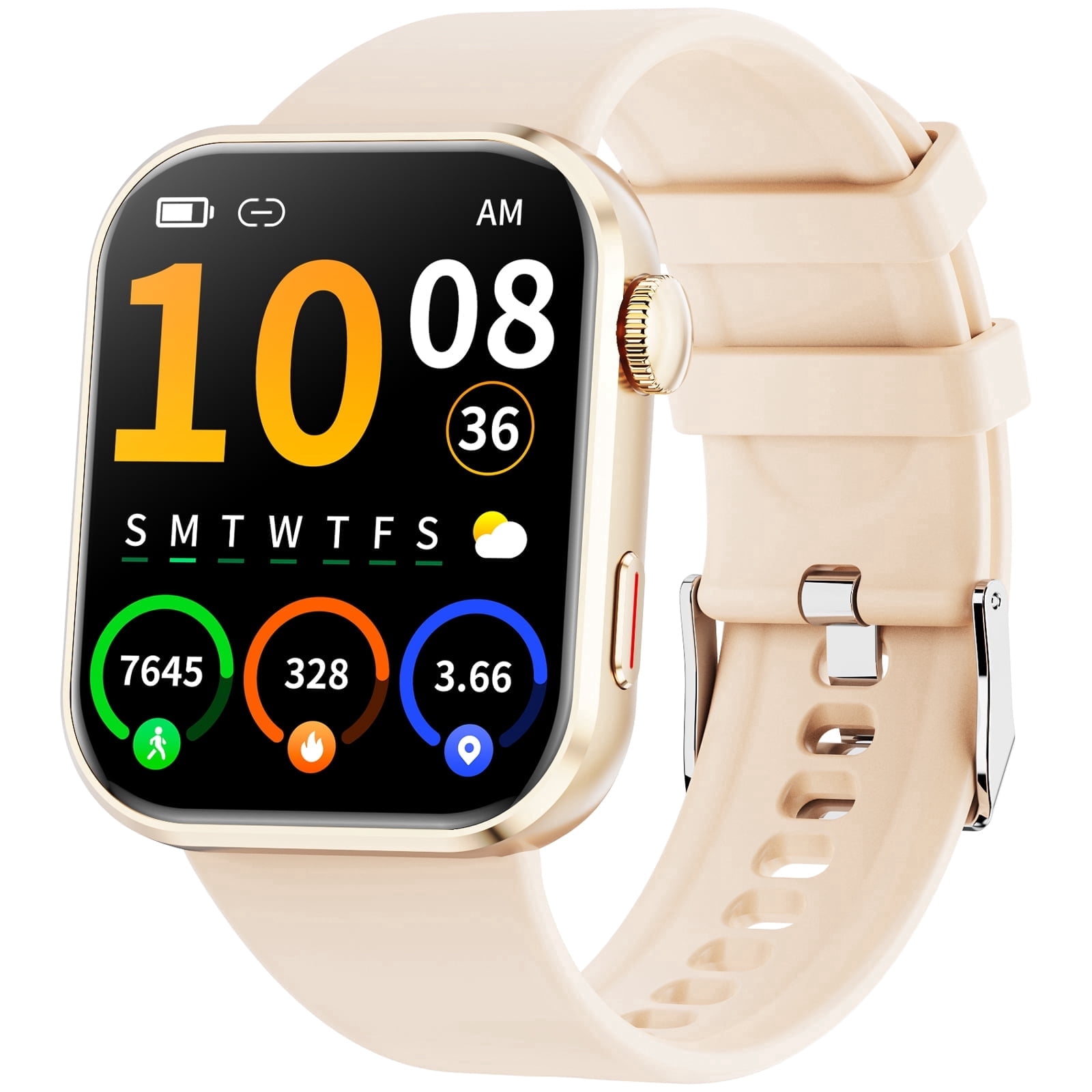 AI Smart Watch for Women, 2026 Smartwatch(Metal body) , 1.93" New Fitness Watch with Answer/Make Call/120+ Sport Modes/Pedometer/IP68 Waterproof, Fitness Tracke
