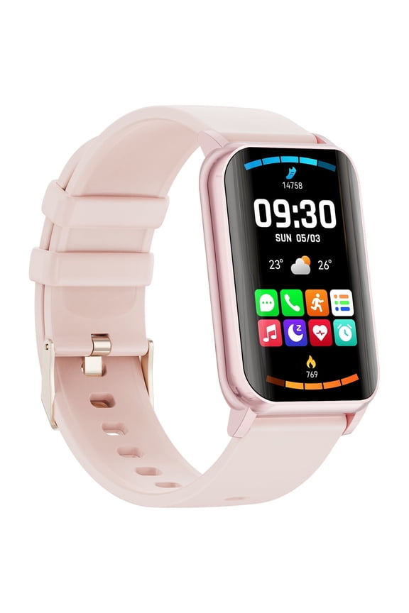 Smart Watch for Men Women (Answer/Make Calls), 1.57" Curved Screen Fitness Tracker, Two Straps, Compatible with Android & iOS