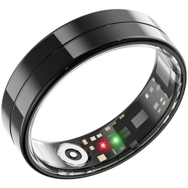 Mingdaln 2025 New Ultra-Thin Smart Ring, men's and women's smart rings, smartwatch with 5ATM Waterproof /Fitness Tracker/activity tracker, suitable fits for Android and Iphone Devices(US 10)