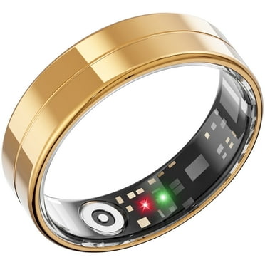 Mingdaln 2025 New Ultra-Thin Smart Ring, men's and women's smart rings, smartwatch with 5ATM Waterproof /Fitness Tracker/activity tracker, suitable fits for Android and Iphone Devices(US 8)