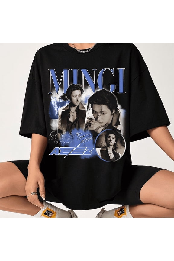 Mingi Ateez GOLDEN HOUR Part 4 Graphic T-Shirt, In Your Fantasy Music 2026 Tee