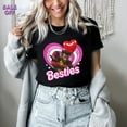Deadpool Wolverine Besties Forever Pink Heart Shirt, Wolverine Deadpool
