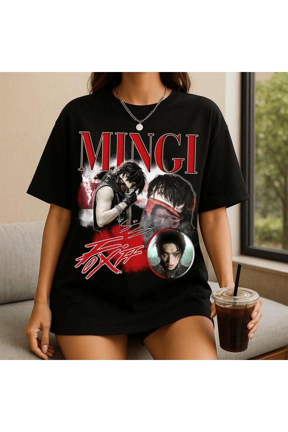 Mingi Fix Off Roar Graphic T-Shirt, Ateez Golden Hour Part 3 In Your Fantasy Unisex Cotton Tee