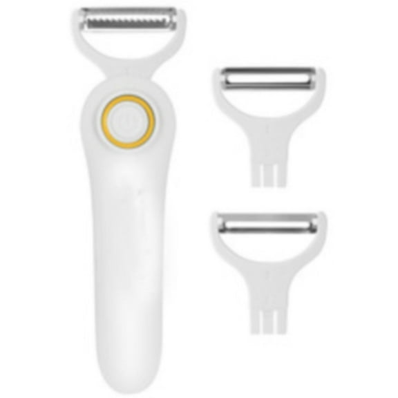 Mingjia Peeler,1*Electric Peeler Labor-Saving Completely Stylish Portable Electric Shredder,Cordless 3 Peeler Handheld Vegetable Peeler Usb Rechargeable Potato Peeler with 3 Cutting Easy To Operate