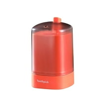 Mingjia Tableware,1X Toothpick Case,Automatic Pop-Up Toothpick Box Holder Container Portable Toothpick Dispenser