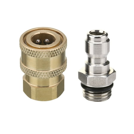 Mingle Pressure Washer Adapter Set, 1/4 inch Quick Disconnect Kit, 5000 Psi