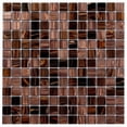 thumbnail image 1 of Mingles 12 in. x 12 in. Glossy Brown and Yellow Glass Mosaic Wall and Floor Tile (20 sq. ft./case) (20-pack), 1 of 7