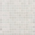 thumbnail image 1 of Mingles 12 in. x 12 in. Glossy Pearl White Glass Mosaic Wall and Floor Tile (20 sq. ft./case) (20-pack), 1 of 1