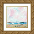 thumbnail image 1 of Mingo, Jessica 12x12 Gold Ornate Wood Framed with Double Matting Museum Art Print Titled - Beach Days II, 1 of 4