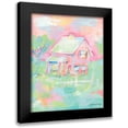 thumbnail image 1 of Mingo, Jessica 12x14 Black Modern Framed Museum Art Print Titled - Sherbet Cottage, 1 of 5