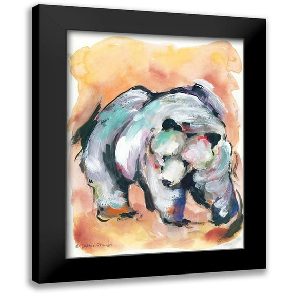 Mingo, Jessica 15x18 Black Modern Framed Museum Art Print Titled - Mountain Grisly