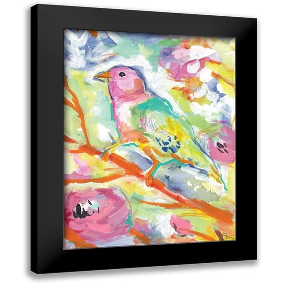 Mingo, Jessica 15x18 Black Modern Framed Museum Art Print Titled - St. Vincents Birds 2