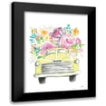 thumbnail image 1 of Mingo, Jessica 15x18 Black Modern Framed Museum Art Print Titled - Yellow Flower Truck, 1 of 5
