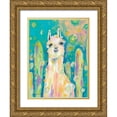 thumbnail image 1 of Mingo, Jessica 25x32 Gold Ornate Wood Framed with Double Matting Museum Art Print Titled - Afternoon in the Cactus Garden, 1 of 4