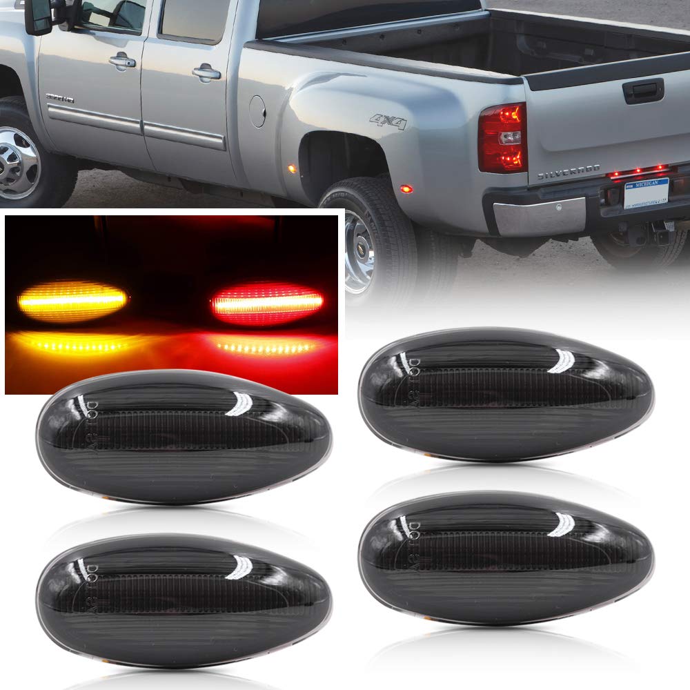 Mingrui LED Third Brake Light For Jeep Cherokee XJ (1997-2001) - Red Lens, Direct Replacement, Plug & Play