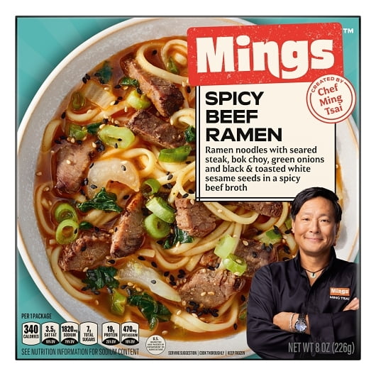Mings Spicy Beef Ramen, 8 oz. (Pack of 10)