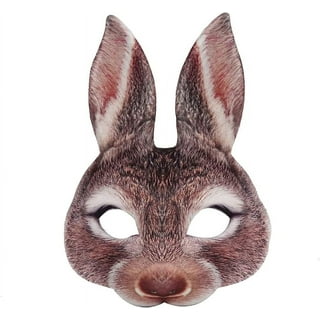 Fox Mask Therian Stuff Therianthopy White Leather Animal Masks for