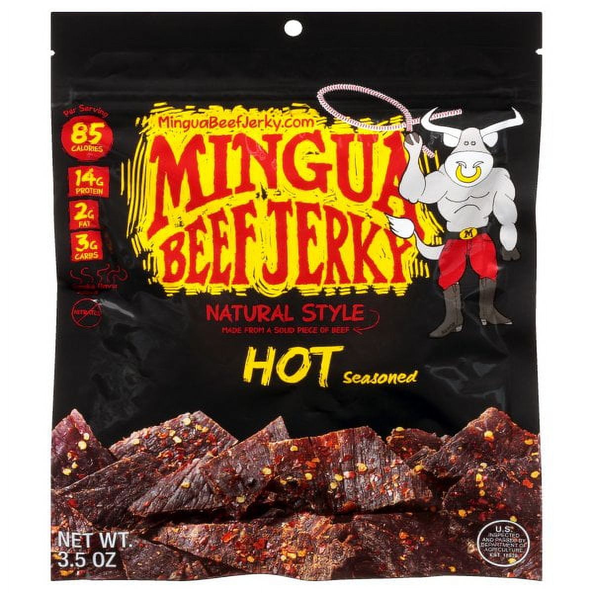 Case of 8 Packages Hot & Spicy - 1/4 lb Auto Renew by Old Trapper