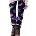thumbnail image 1 of Mingw Halloween Leggings for Women High Waist Stretchy Workout Running Yoga Pants Halloween Cosplay Tights Print Elastic Leggings Pants,Purple,L, 1 of 6