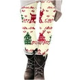 thumbnail image 1 of Mingw Ladies Festival Christmas leggings Slim Fit Skinny Stretchy Printed Yoga Pants ,Multicolor,XL, 1 of 5
