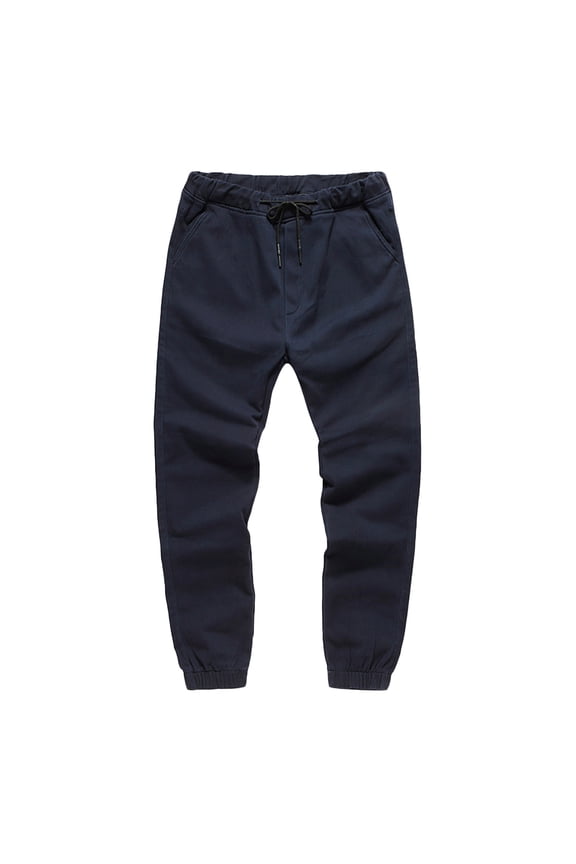 Mingw Men's Cargo Pants Tactical Loose Fit Trousers Work Wear Combat Rugged Multi Pocket Full Pants ,Dark Blue,XL