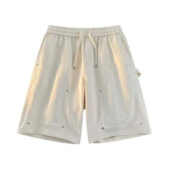 Mingw Mens Shorts Men's Elastic Drawstring Waistband Shorts Available in Multicolor
