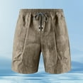 thumbnail image 1 of Mingw Mens Shorts Men's Fleece Shorts Stretch Casual Jersey Shorts for Workout, 1 of 6
