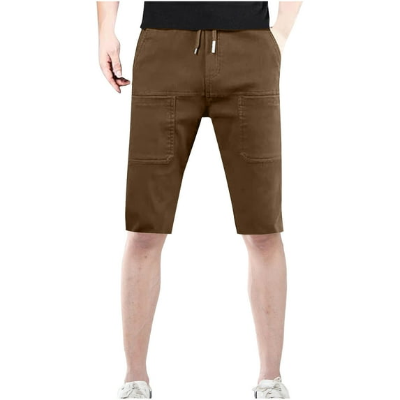Mingw Mens Shorts Men's Summer Bermuda Denim Shorts Flat Front Pants,Available in Multicolor