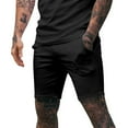 thumbnail image 1 of Mingw Mens Shorts Mens Pull On Fleece Shorts Breathable and Lightweight Pants, 1 of 5