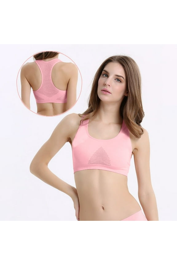 Sports Bra for Women High Impact Support Workout Running Tank Cropped Bra No Underwire full Coverage Padded with Removable Cups Back Medium Support Mesh Back Bra Black