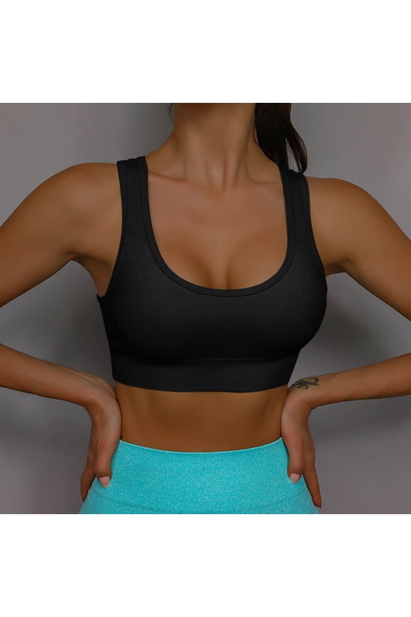 Sports Bras for Women Women's Seamless Breathable Moisture Wicking Workout Tops Lightweight Comfortable