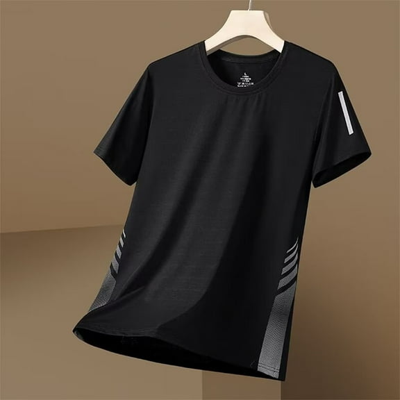 Mingw T Shirts for Men Men's Dry Fit T Shirt Moisture Wicking Top Active Athletic Performance Tee Crew Shirt