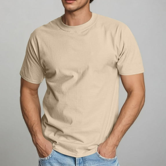 Mingw T Shirts for Men Men's Lounge Crew Neck T Shirts Short Sleeve Top Lightweight and Breathable Tee