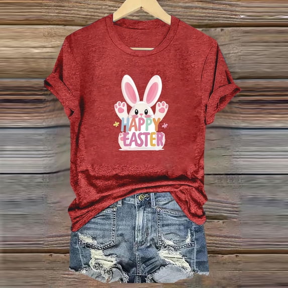 Mingw T Shirts for Women Animal Print T Shirt Summer Round Neck Tee Comfortable Fabric Tops for Women Blouse