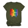 thumbnail image 1 of Mingw T Shirts for Women Graphic T Shirt Casual Tee Word Print 2025 Summer Basic Print Crewneck for Women Blouses, 1 of 6