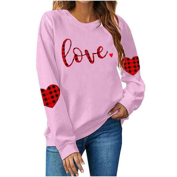 Mingw Womens Floral Fall Clothes Sweatshirts Crew Neck Long Sleeve Fall Tunic Top