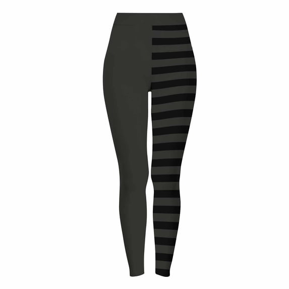 Mingw Womens Halloween Yoga Pants Slim Fit Athletic Fitness Leggings Skinny Festival Seamless Stretchy Trousers,Multicolor,S