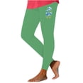 thumbnail image 1 of Mingw Womens Leggings High Waisted Yoga Pants Stretch Compression Pant Athletic Workout Pants Women's leggings,Green,M, 1 of 2