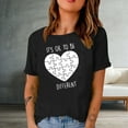 thumbnail image 1 of Mingw Womens Tops Love Word Print 2025 Crewneck for Women Blouses Summer T Shirt Casual Tee, 1 of 5