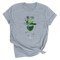 thumbnail image 1 of Mingw Womens Tops T Shirt Casual Tee Print Summer 2025 Crewneck for Women Blouses, 1 of 2