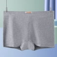 thumbnail image 1 of Mingw Womens Underwear Women's Boxer Briefs Comfortable Cotton High Waist Women Panties Briefs, 1 of 6