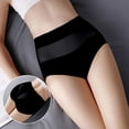 thumbnail image 1 of Mingw Womens Underwear Women's Solid High Waist Tummy Controlling Underwear Sexy Briefs, 1 of 5
