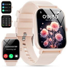 Bluetooth Smart Watch for IOS and Android Red Walmart