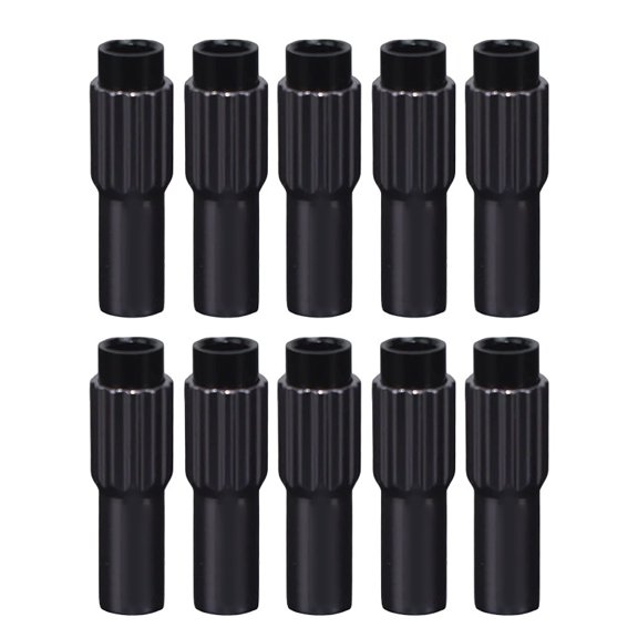 Mingyiq 10PCS Bike Shifter Cable Adjuster Screws CNC Aluminium Alloy Cable Regulators Grey
