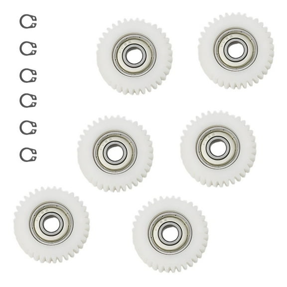 Mingyiq 6Pcs 36Teeth E-bike Wheel Hub Motor Planetary Gears W/ Bearing For Bafang Motor A