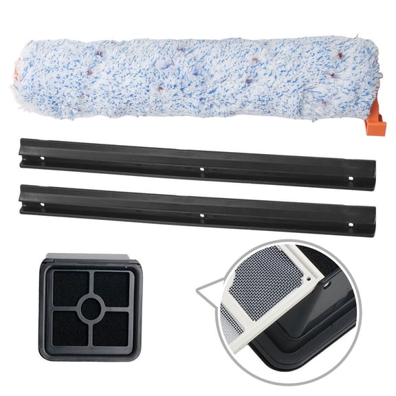 Mingyiq Main Side Brush Filter Mop Cloth Rubber Scraper Kit For ILIFE For W90 Cordless Vacuum Cleaner Parts Consumables