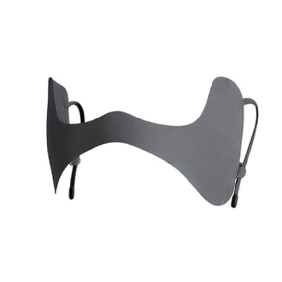 Mingyiq Summer Ice Silk Sunscreen Face Mask Sunscreen Eye Patches Sun-Protection For Outdoor Golf Anti UV Eye-Protection Shield Deep gray